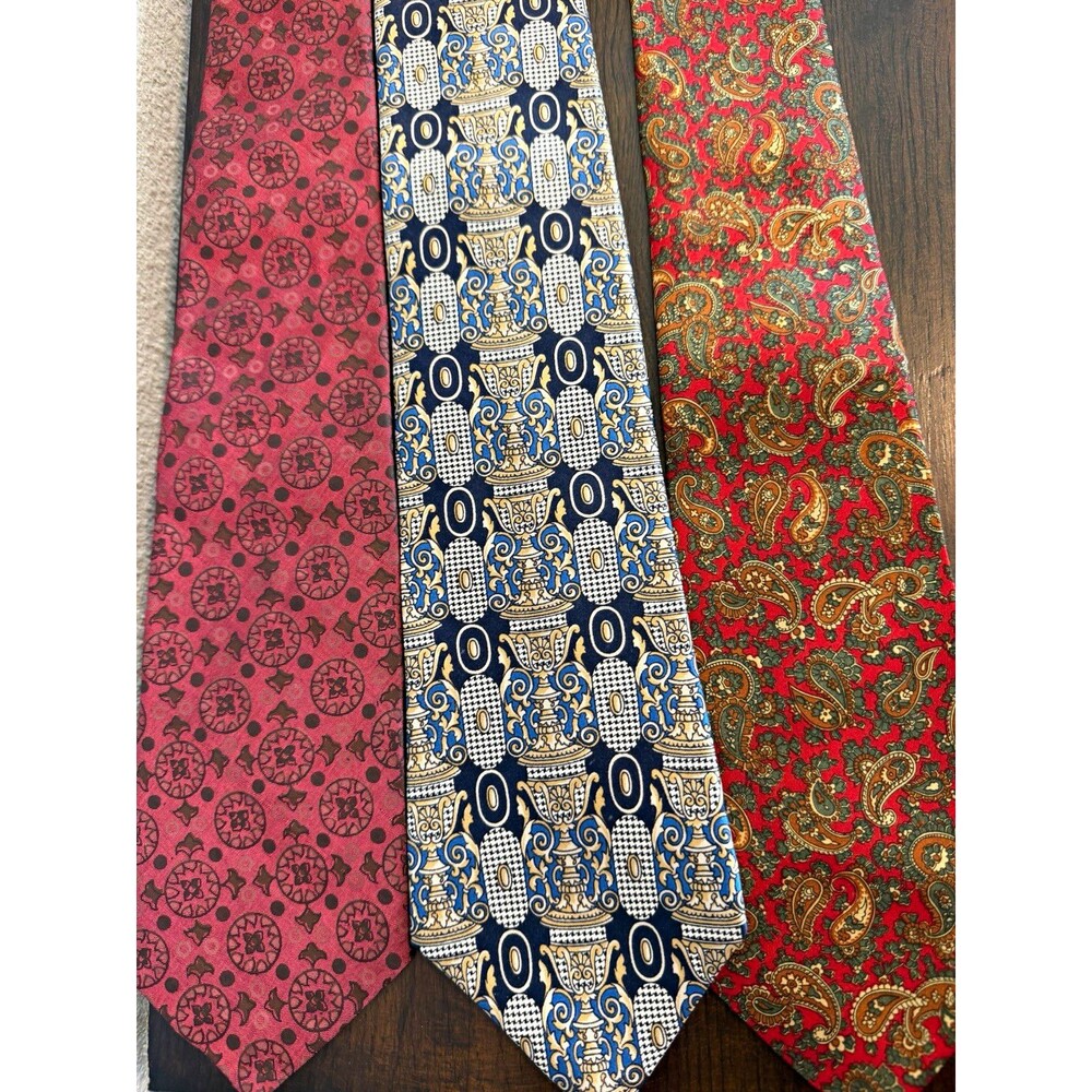 Vintage Men’s Necktie Lot of 3